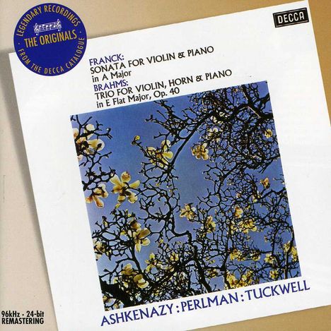 Cesar Franck (1822-1890): Sonate für Violine &amp; Klavier A-Dur, CD