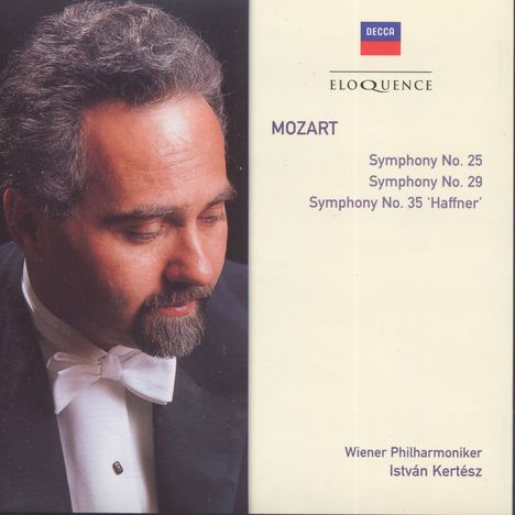 Wolfgang Amadeus Mozart (1756-1791): Symphonien Nr.25,29,35, CD