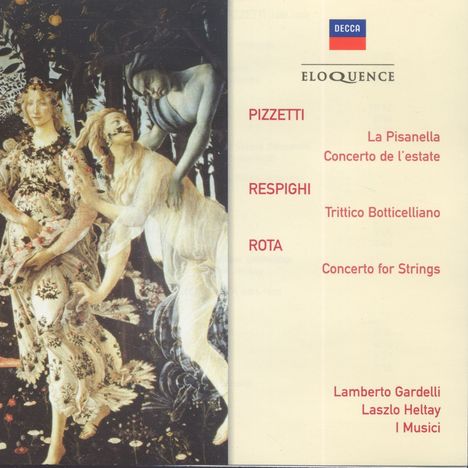 Ildebrando Pizzetti (1880-1968): Concerto de L'Estate, CD