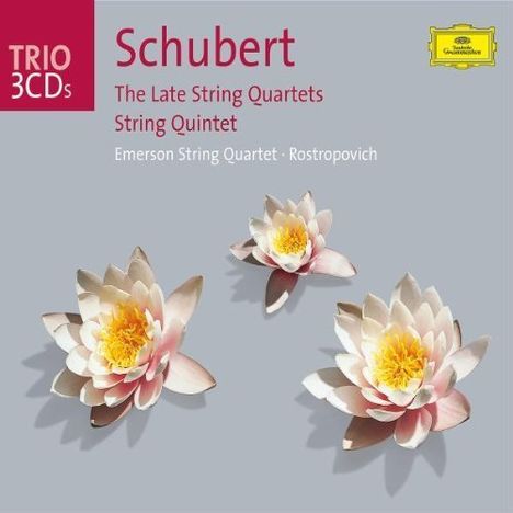Franz Schubert (1797-1828): Streichquartette Nr.12-15, 3 CDs