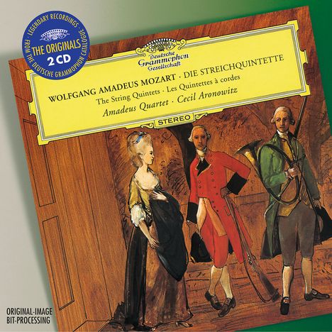 Wolfgang Amadeus Mozart (1756-1791): Streichquintette Nr.1-6, 2 CDs