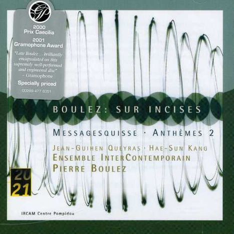 Pierre Boulez (1925-2016): Messagesquisse für Cello solo &amp; 6 Celli, CD
