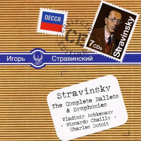 Igor Strawinsky (1882-1971): The Complete Ballets &amp; Symphonies, 7 CDs