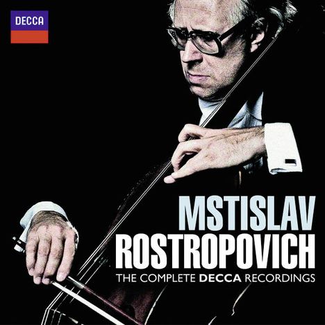 Mstislav Rostropovich - His Complete Decca Recordings, 5 CDs