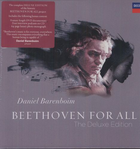 Ludwig van Beethoven (1770-1827): Beethoven für alle (Deluxe-Edition), 1 DVD und 19 CDs