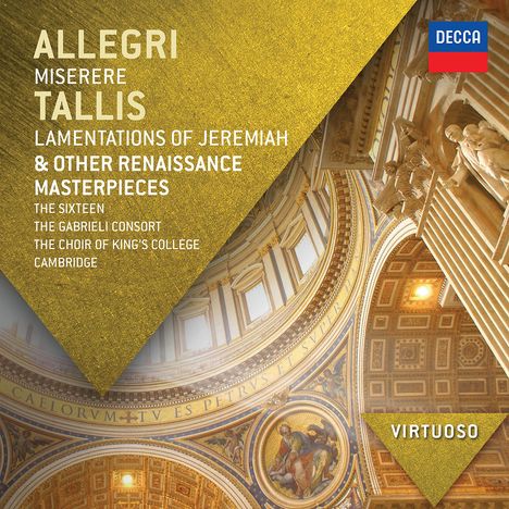 Allegri/Tallis: Miserere/Lamentations Of, CD