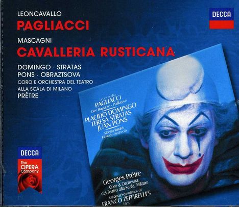 Ruggero Leoncavallo (1857-1919): Pagliacci, 2 CDs