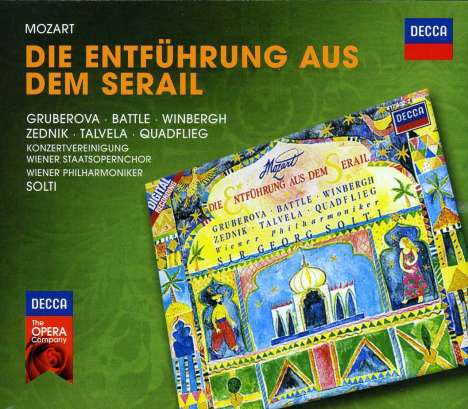 Wolfgang Amadeus Mozart (1756-1791): Die Entführung aus dem Serail, 2 CDs