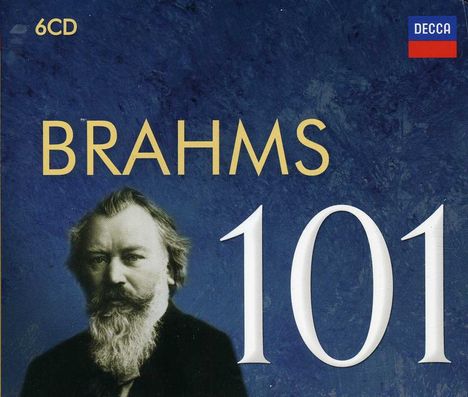 Johannes Brahms (1833-1897): Brahms - 101, 6 CDs