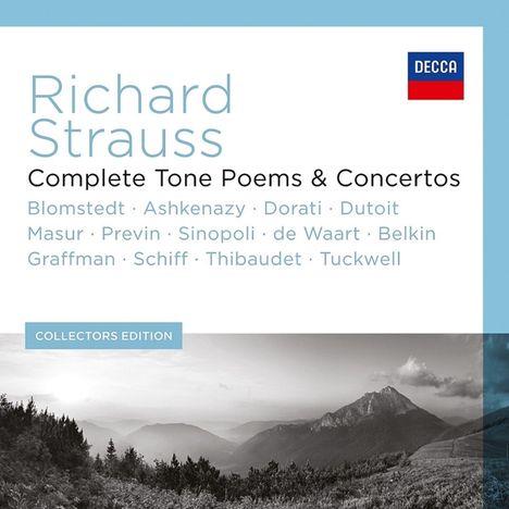 Richard Strauss (1864-1949): Sämtliche Tondichtungen und Konzerte, 13 CDs