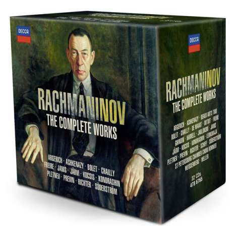 Sergej Rachmaninoff (1873-1943): Rachmaninoff - The Complete Works, 32 CDs