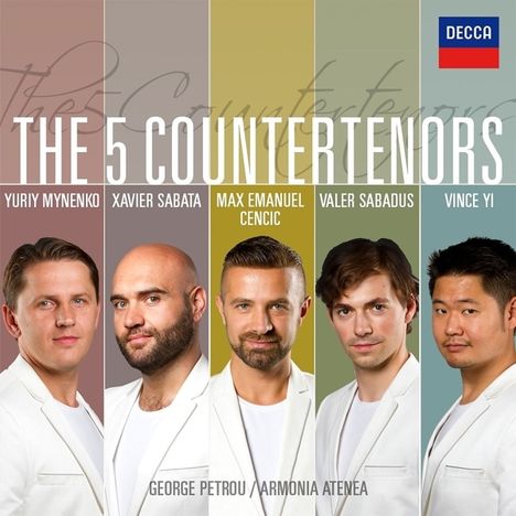 The 5 Countertenors, CD