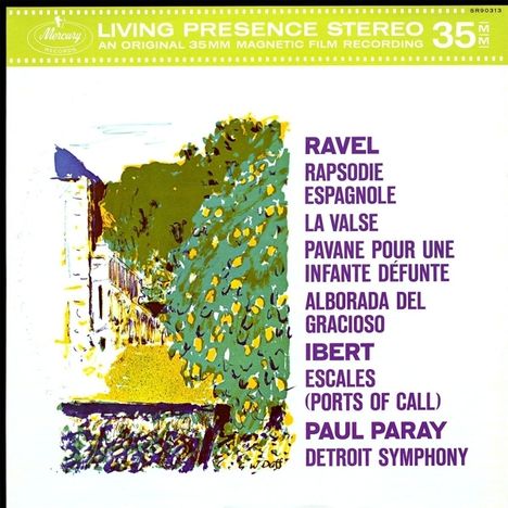 Maurice Ravel (1875-1937): Pavane pour une infante defunte (180g), LP