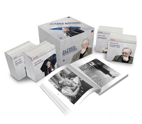 Alfred Brendel - Complete Philips Recordings, 114 CDs