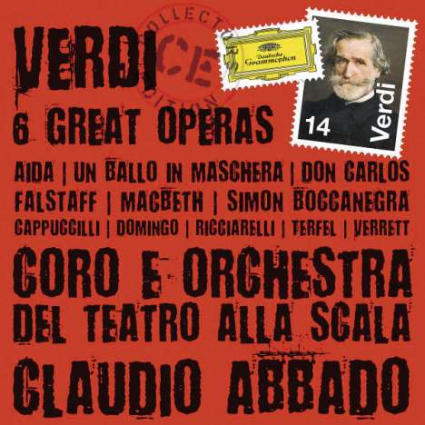 Giuseppe Verdi (1813-1901): Claudio Abbado dirigiert Verdi-Opern, 14 CDs