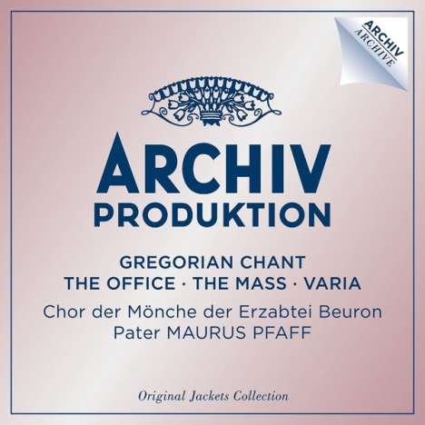 Archiv Produktion - Gregorian Chant (Original Jackets Collection), 4 CDs