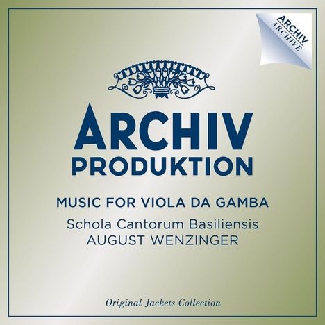 Archiv Produktion - Music for viola da gamba (Original Jackets Collection), 4 CDs