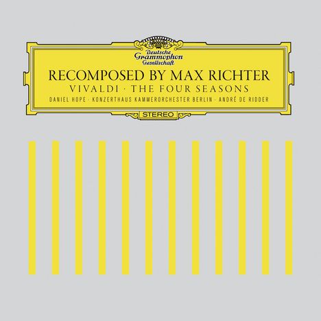 Antonio Vivaldi (1678-1741): Concerti op.8 Nr.1-4 "Die vier Jahreszeiten" (Recomposed by Max Richter) (Deluxe-Edition mit DVD), 1 CD und 1 DVD