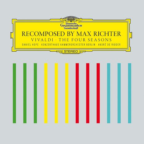 Antonio Vivaldi (1678-1741): Concerti op.8 Nr.1-4 "Die vier Jahreszeiten" (Recomposed by Max Richter), CD