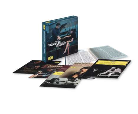 Martha Argerich &amp; Claudio Abbado - Complete Concerto Recordings, 5 CDs