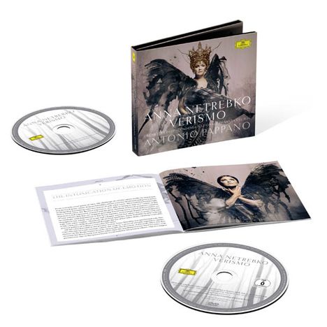 Anna Netrebko – Verismo (Limited-Deluxe-Version) (CD + DVD), 1 CD und 1 DVD