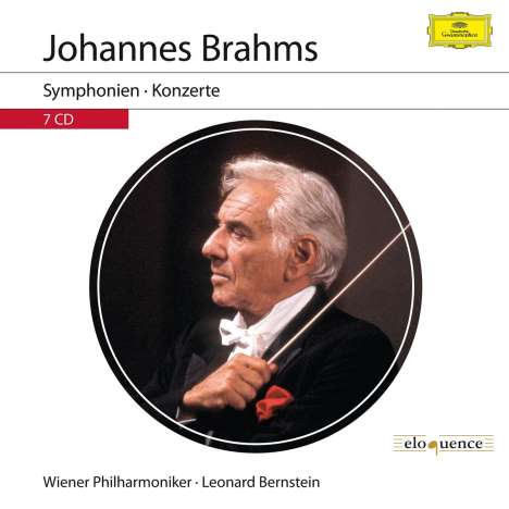 Johannes Brahms (1833-1897): Die Symphonien &amp; Konzerte, 7 CDs