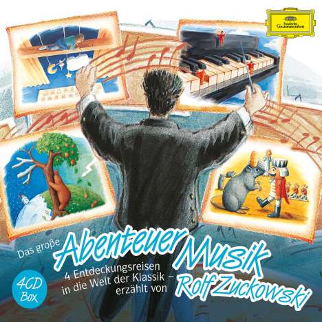 Rolf Zuckowski präsentiert - Abenteuer Musik, 4 CDs
