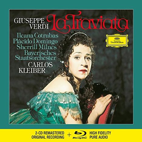 Giuseppe Verdi (1813-1901): La Traviata (Deluxe-Ausgabe mit Blu-ray Audio), 2 CDs und 1 Blu-ray Audio