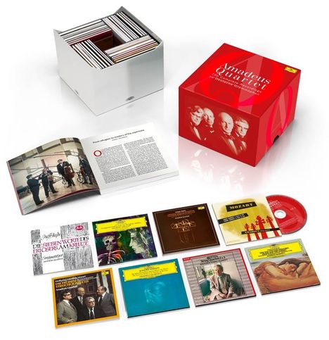 Amadeus Quartett - The Complete Recordings on Deutsche Grammophon, Decca &amp; Westminster, 70 CDs