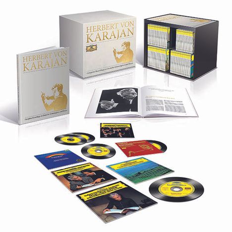 Herbert von Karajan - Complete Recordings on Deutsche Grammophon &amp; Decca (Auf 2500 Exemplare limitierte und nummerierte Edition), 24 DVDs, 330 CDs und 2 Blu-ray Audio