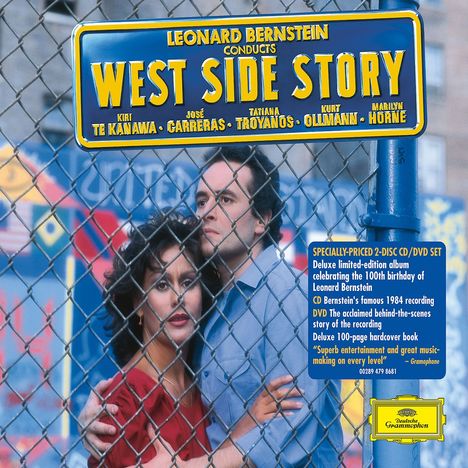 Leonard Bernstein (1918-1990): West Side Story (CD &amp; DVD), 1 CD und 1 DVD