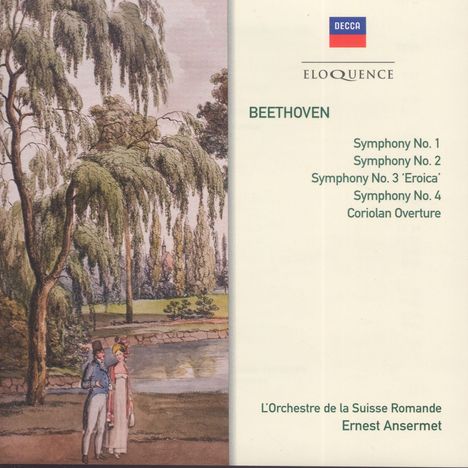Ludwig van Beethoven (1770-1827): Symphonien Nr.1-4, 2 CDs