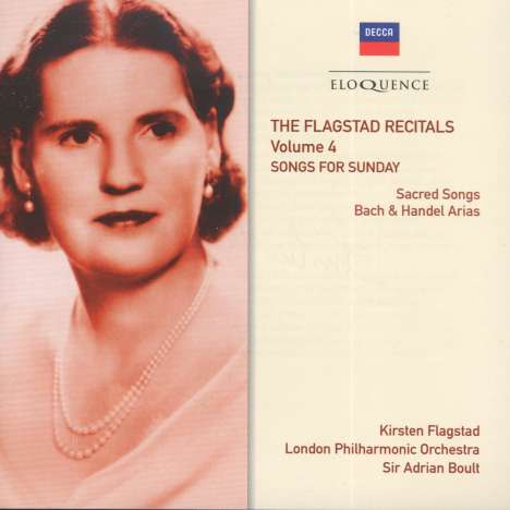Kirsten Flagstad - The Flagstad Recitals Vol.4, 2 CDs