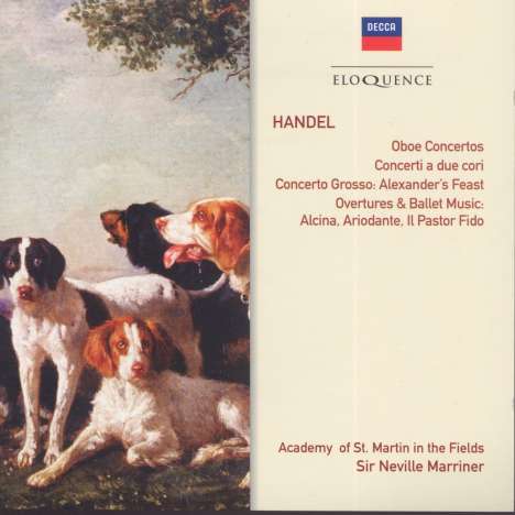 Georg Friedrich Händel (1685-1759): Oboenkonzerte Nr.1-3, 2 CDs