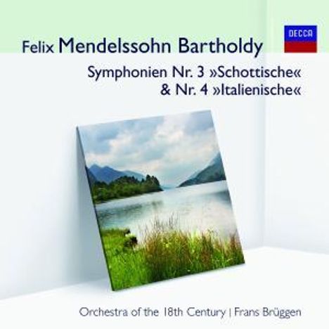 Felix Mendelssohn Bartholdy (1809-1847): Symphonien Nr.3 &amp; 4, CD