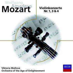 Wolfgang Amadeus Mozart (1756-1791): Violinkonzerte Nr.1,3,4, CD