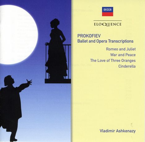 Serge Prokofieff (1891-1953): Ballett- und Operntranskriptionen für Klavier, CD