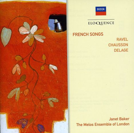 Janet Baker - French Songs, CD