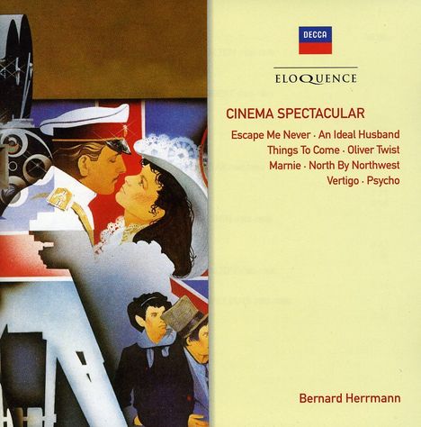 Bernard Herrmann (1911-1975): Filmmusik: Filmmusik "Cinema Spectacular", 2 CDs