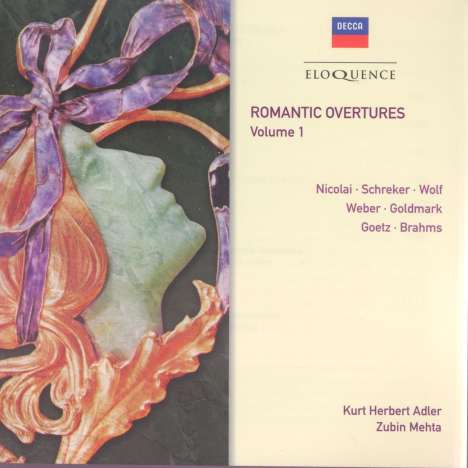 Romantische Ouvertüren Vol.1, CD