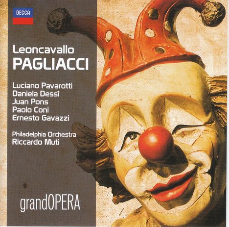 Ruggero Leoncavallo (1857-1919): I Pagliacci, CD