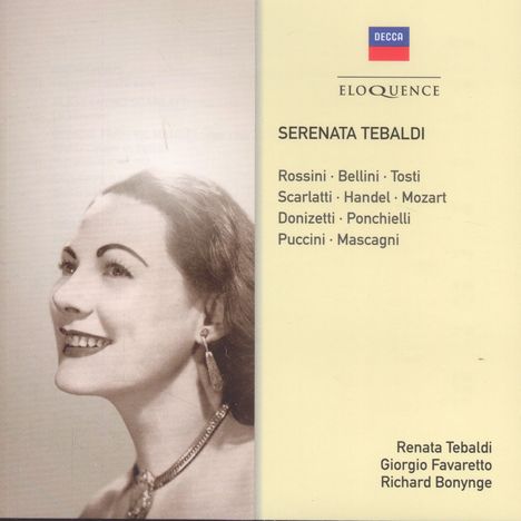 Renata Tebaldi - Serenata Tebaldi, 2 CDs