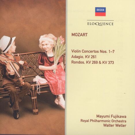 Wolfgang Amadeus Mozart (1756-1791): Violinkonzerte Nr.1-7, 3 CDs