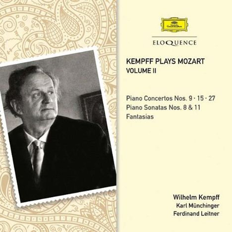 Wilhelm Kempff - Kempff Plays Mozart Vol.2, 2 CDs