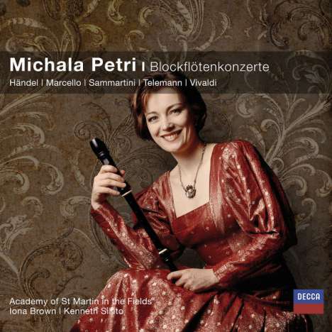 Michala Petri spielt Blockflötenkonzerte, CD