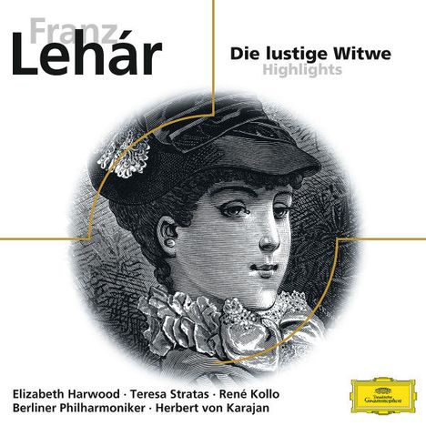 Franz Lehar (1870-1948): Die lustige Witwe (Ausz.), CD