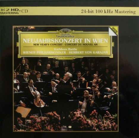 Das Neujahrskonzert Wien 1987 (K2 HD), CD
