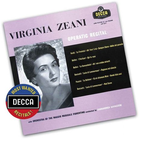 Virginia Zeani - Operatic Recital, CD