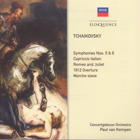 Peter Iljitsch Tschaikowsky (1840-1893): Symphonien Nr.5 &amp; 6, 2 CDs