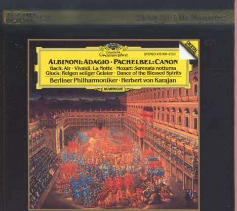 Herbert von Karajan dirigiert die Berliner Philharmoniker (K2 HD), CD